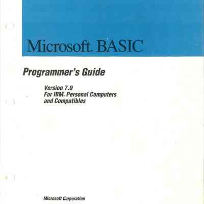Microsoft BASIC 7.0
