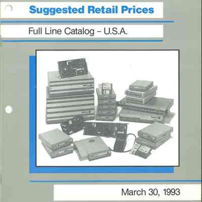 Suggested Retail Prices