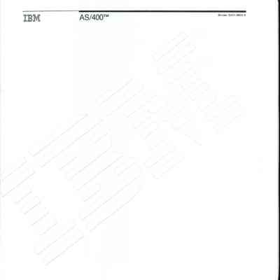 AS/400 Documentation Binder