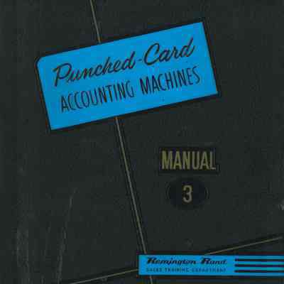 Punched Card Accounting Machines