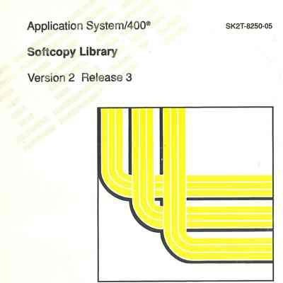Application System/400 Softcopy Library