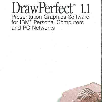 DrawPerfect 1.1 : Presentation Graphics Software for IBM Personal Computers and PC Networks