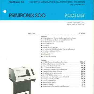 Printronix 300