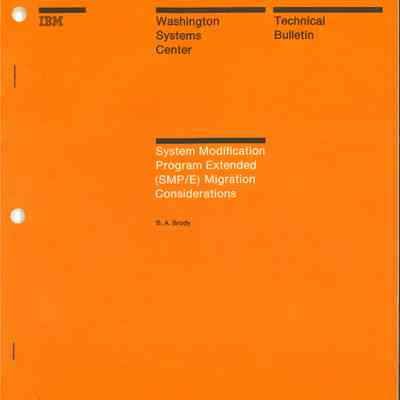 System Modification Program Extended (SMP/E) Migration Considerations