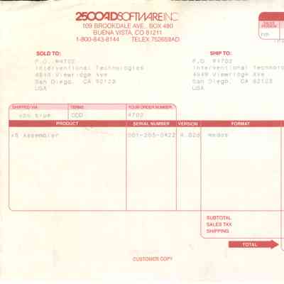 Invoice 21475