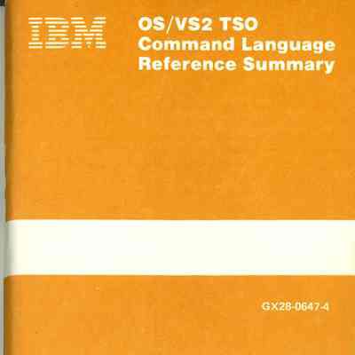 OS/VS2 TSO