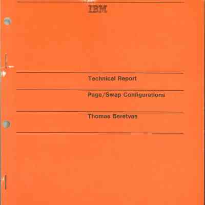 Page/Swap Configurations