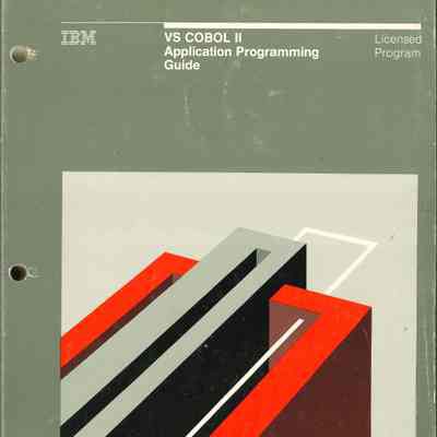 VS COBOL II : Application Programming Guide