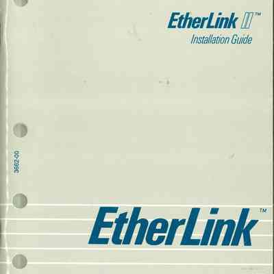 EtherLink II Installation Guide