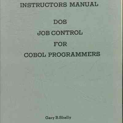 DOS Job Control for COBOL Programmers
