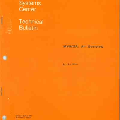 MVS/XA: An overview