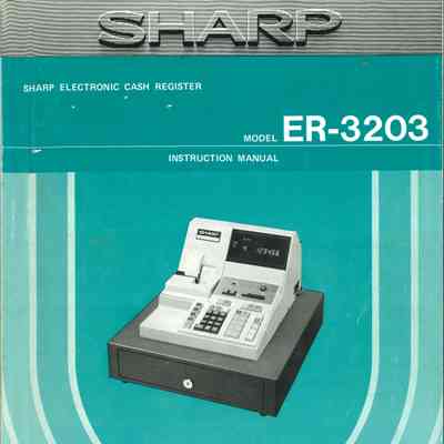 Model ER-3203 : Instruction Manual
