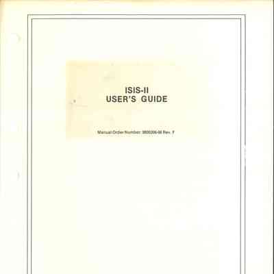 ISIS-II User's Guide