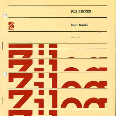 PLZ Linker : User's Guide
