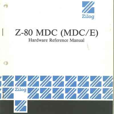 Z-80 MDC (MDC/E) : Hardware Reference Manual