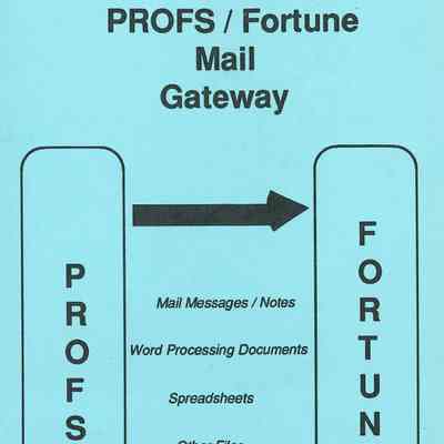 PROFS/Fortune Mail Gateway