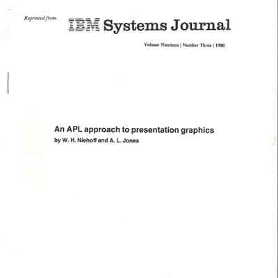 An APL Approach to Presentation Graphics