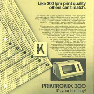Printronix 300