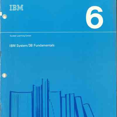 IBM System/38 Fundamentals