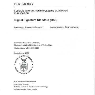 Digital Signature Standard