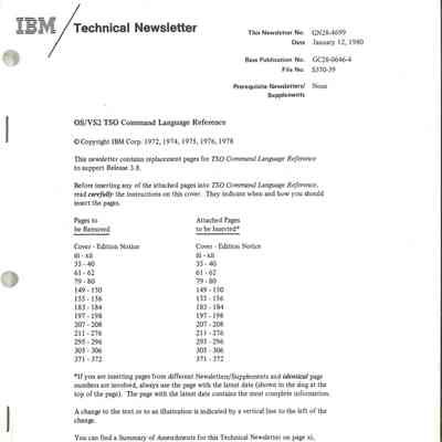 Technical Newsletter