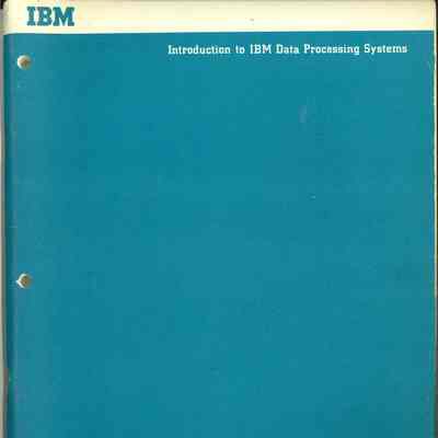Introduction to IBM Data Processing Systems