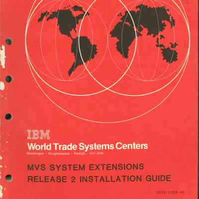MVS System Extensions Release 2 Installation Guide