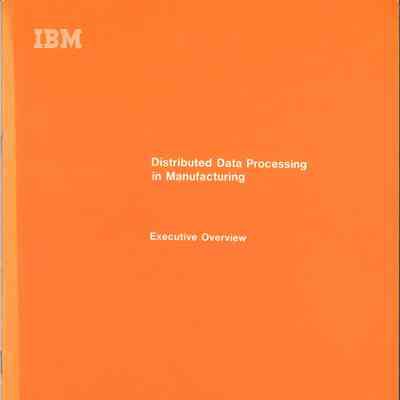 Distributed Data Processing in Manufacturing