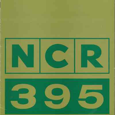 NCR 395 Electronic Data Processing System