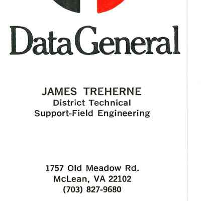 James Treherne : District Technical Support-Field Engineering