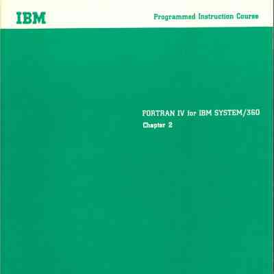 Fortran IV for IBM System/360