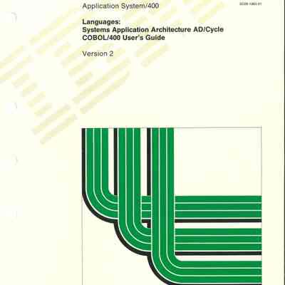 Languages: Systems Application Architecture AD/Cycle