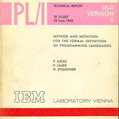 PL/I ULD Version II