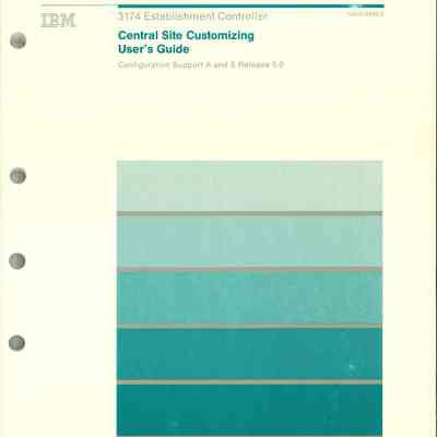 Central Site Customizing User's Guide
