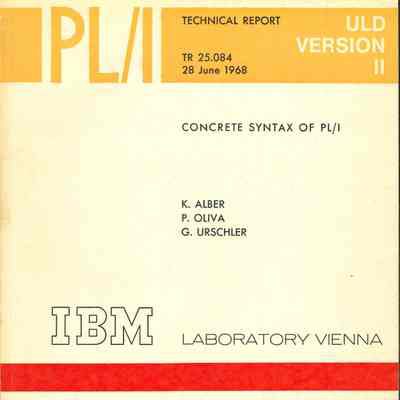 PL/I ULD Version II