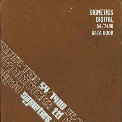 Signetics Digital 54/7400 Data Book