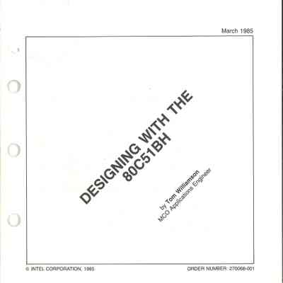 Designing with the 80C51BH