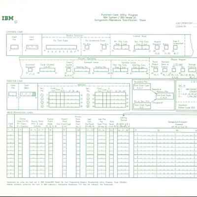 Punched-Card Utility Program IBM System / 360 Model 20