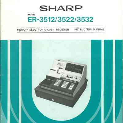 Model ER-3512/3522/3532 : Instruction Manual