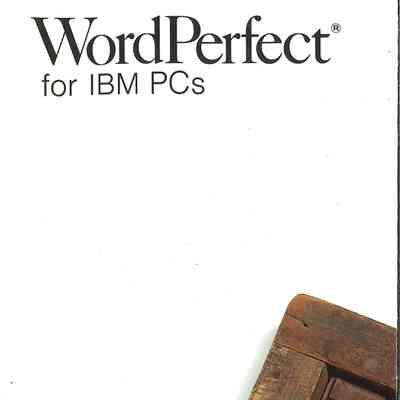 WordPerfect for IBM PCs