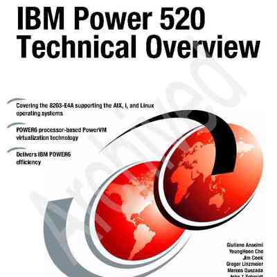 IBM Power 520 Technical Overview