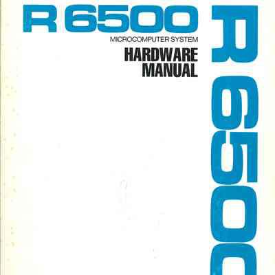 R6500 Microcomputer System