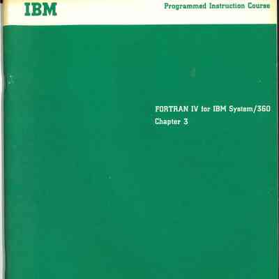 Fortran IV for IBM System/360
