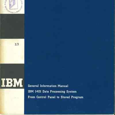 IBM 1401 Data Processing System