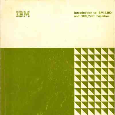 Introduction to IBM 4300 and DOS/VSE Facilities