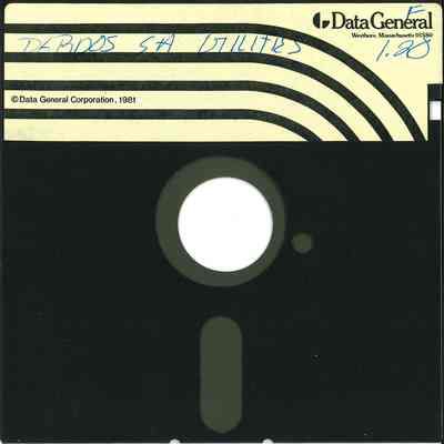 DG/RDOS Standalone Utilities