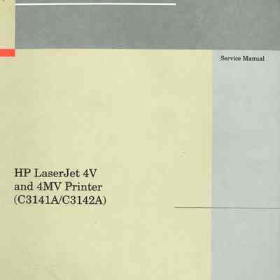 HP LaserJet 4V and 4MV Printer (C3141A/C3142A)