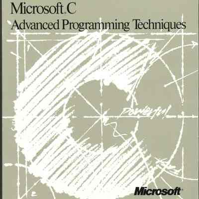 Microsoft C Advanced Programming Techniques