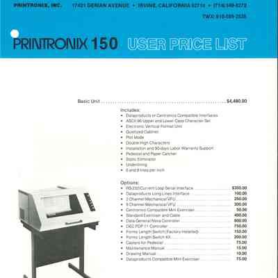 Printronix 150