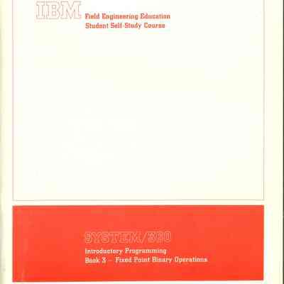 System/360 Introductory Programming